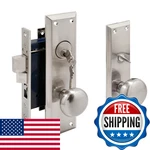Segal 27600 Entry Door Mortise Lockset 2-1/2 In. Backset Single Cylinder. Fixed Price $159.97.