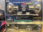 New Nos Franklin Mfg Knob Interior Mortise Lock Kit W/ Hardware 040CS. Fixed Price $25.00.