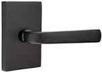 Emtek Modern Rectangular Rosette Passage With Matching Finish Sion Lever -. Fixed Price $29.39.