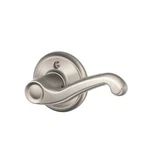 Schlage F170-FLA-619-RH Flair Right Handed Lever Non-turning Lock, Satin Nickel. Fixed Price $32.98.