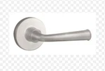 Baldwin Nickel Federal PSFEDRCRR150 Passage Lever Set Contemporary Round Rose. Fixed Price $49.99.