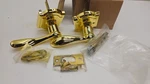 Baldwin 5020 Passage Door Lever Handle Polished Brass 2-3/8" Backset Nos. Fixed Price $52.49.