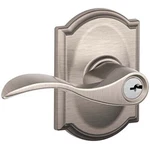 Schlage F51AACC619CAM Lock Company Accent Camelot Deco Rose Entry. Fixed Price $112.86.