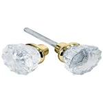 Stuff Tools Mortise Lock Crystal Glass Door Knob Replacement Set, Brass. Fixed Price $25.58.