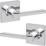 Kwikset Square Lever Casey Passage Door Handles 200CSLSQT-26 Chrome. Fixed Price $39.99.