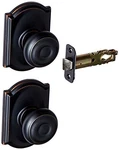 Schlage F10 716 Georgian Door Knob With Camelot Trim, Hall Closet Pa. Fixed Price $51.20.