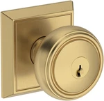 Baldwin En.bre.chr Bremerton Single Cylinder Keyed Entry Door - Brass. Fixed Price $222.60.