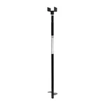 Pylex Foundation Screw Frost-resistant Adjustable Range Black Steel 50 In. H. Fixed Price $55.12.