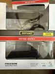 Defiant/ Freedom Keyed Entry Door Lever Matte Black 1007 789 980. Lots Of 2. Fixed Price $23.99.