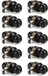 Knobwell Matte Black Privacy Door Knob, Interior Bedroom 10 Pack,. Fixed Price $81.11.