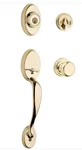Kwikset Chelsea Single Cylinder Door Handle Juno Knob Polished Brass. Fixed Price $139.41.