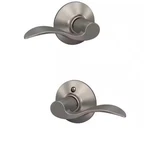Schlage Accent Passage Door Handle Satin Nickel New. Fixed Price $20.00.