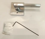 Kwikset 788HFL Sqt 26D Halifax Dummy Square Lever Pull Only Satin Chrome Ada. Fixed Price $19.99.