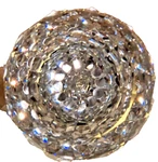 Baldwin 5009-030-MR Swarovski Crystal Knob Estate Pair Brass + One 5009.150.IMR. Fixed Price $3388.88.