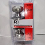 Reliabilt Baron #0037249 Satin Nickel Keyed Door Knob One Tool Install Ansi. Fixed Price $26.00.