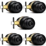 Sopoby Privacy Knob, 5 Pack Matte Black Round Keyless Doorknobs Interior.... Fixed Price $49.34.