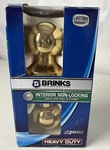 Brinks Interior Non-locking Door Passage Knob New Heavy Duty Bronze. Fixed Price $12.78.