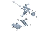Genuine Mercedes-benz Spring Link 223-350-19-43. Fixed Price $300.30.