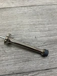 Deltana BDS425U14 In. Solid Brass Baseboard Door Bumper, Polished Nickel. Fixed Price $14.99.
