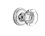 Nostalgic Warehouse Classic Rosette Round Clear Crystal Door. Fixed Price $80.63.