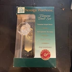 Nostalgic Warehouse Victorian Privacy Lever Doorset Ant Brass $242 Retail Ea. Fixed Price $69.99.