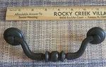 Cabinet Drop Pull- Venetian Dk Bronze Unbranded 6 Center To Nip. Fixed Price $11.99.