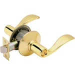 Schlage Accent Series F40 605 Privacy Lever, Mechanical Lock, Bright Brass,. Fixed Price $50.91.