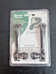 New Defender Security 2666 French Colonial Door Levers, Heavy 1/4", Bronze. Fixed Price $24.99.