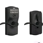 Schlage FE595 622 Acc Camelot Keypad Entry - Matte Black. Fixed Price $63.00.