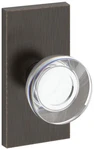 Baldwin Ps.ccy.cfr Contemporary Crystal Passage Door Knob Set - Bronze. Fixed Price $182.70.
