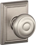 (lot Of 6)SCHLAGE F10 619 Georgian Door Knob Addison Trim, Hall & Closet. Fixed Price $75.00.
