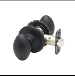 (lot Of 2) EK2020BC Egg Door Knob, Passage Function, 1 Pack, In Black Brand New. Fixed Price $26.00.