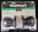 Kwikset Door Knob Passage Polo 200P-11P-CP Venetian Bronze. Fixed Price $15.78.