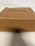 Emtek 5110HLOUS19RH Helios Passage Lever Set With Square Rose - Flat Black. Fixed Price $105.99.