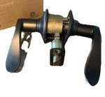 Schlage Matte Black Broadway Non Locking Door Lever Handle Passage Hall/closet. Fixed Price $22.45.