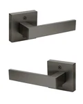 Knobwell 2 Pack Gunmetal Black Interior Dummy Doorknob Closet Lever, Inacti. Fixed Price $49.98.