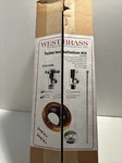 Westbrass Toilet Instalation Kit D1614TBX-26. Fixed Price $69.96.