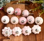 For Cabinets And Drawers Pink Assorted Vintage Ceramic Door Knobs.... Fixed Price $25.04.