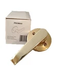 Pamex Yuma Half Dummy Door Lever Trim In Polished Brass + Hardware New Open Box. Fixed Price $5.48.