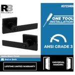 Reliabilt Kinross Matte Black Universal Interior Bed/bath Privacy Door Handle. Fixed Price $19.44.