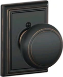 Schlage F170 & 716 Add Andover Door Knob, One-sided Dummy Handle, Aged Bronze. Fixed Price $18.95.
