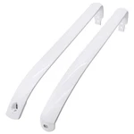 Romalon WR12X22148 Refrigerator Door Handle Set Shiny Finishes Fit For Ref.... Fixed Price $40.52.