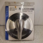 Glacier Bay 1006879671 Remodel Trim Kit Brushed Nickel Escutcheon Sleeve Handle. Fixed Price $24.95.