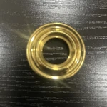 Baldwin 5002.031.IDM Half Dummy Rosette Passage 1-3/4" Dia Non-lacquered Brass. Fixed Price $19.99.