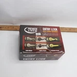 Premier Lock Commercial Duty Entry Door Lever Set W/ 2 SC1 Keys LEV01X. Fixed Price $12.95.