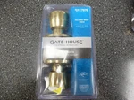 Gatehouse Polished Brass Bath Bed Lockable From One Side Door Knob 0117976,TS710. Fixed Price $9.99.