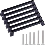 6 Inch Black Pulls Set - Handles For Kitchen & Bathroom Cabinets Dr.... Fixed Price $41.53.