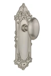 Warehouse Victorian Plate With Homestead Knob, Double Dummy, Satin Nickel. Fixed Price $42.12.