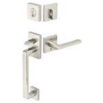 Emtek 4820HLOLHUS15 Entry Set, Left Handed, Satin Nickel. Fixed Price $194.65.