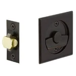 Emtek 2135US10B Sq. Tubular 2.5" Privacy Pocket Door Lock - Oil Rubbed Bronze. Fixed Price $79.00.